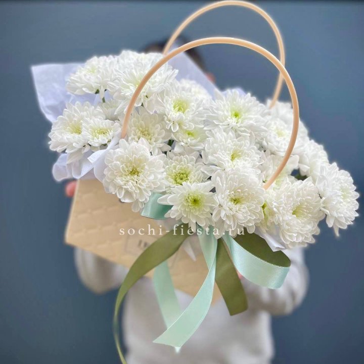 Сумочка с хризантемами в Балашихе
