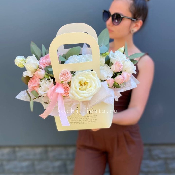 Цветочная сумочка "Рафаэль" в Балашихе