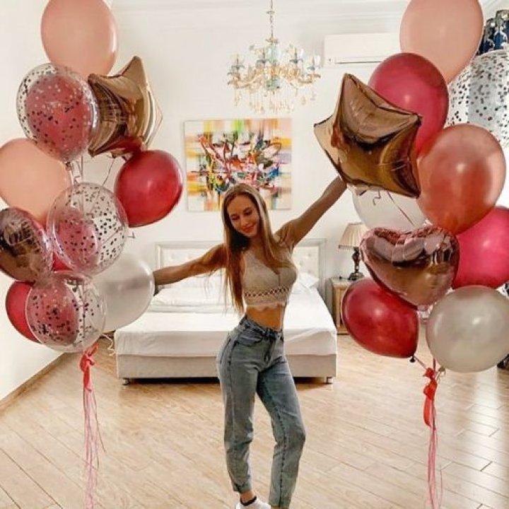 Фонтаны шаров "Селебрити" в Балашихе