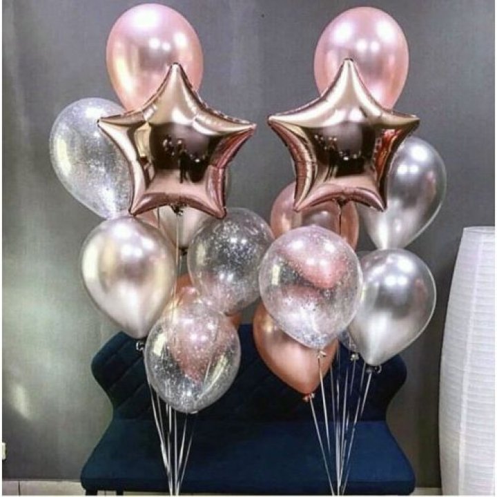 Фонтаны шаров "Дубль старт" в Балашихе