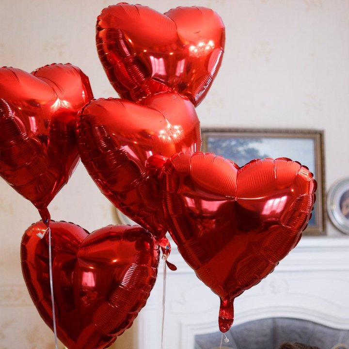 Фольгированный шар "Сердце" в Балашихе
