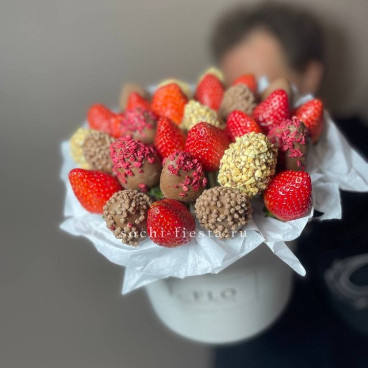 Клубника в боксе 30 ягод в Балашихе