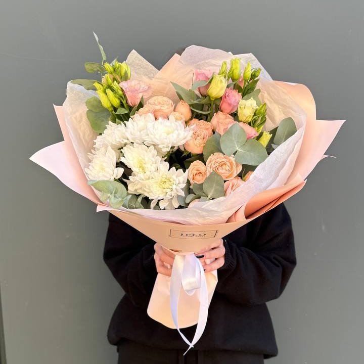 Букет "Персиковая нежность" в Балашихе