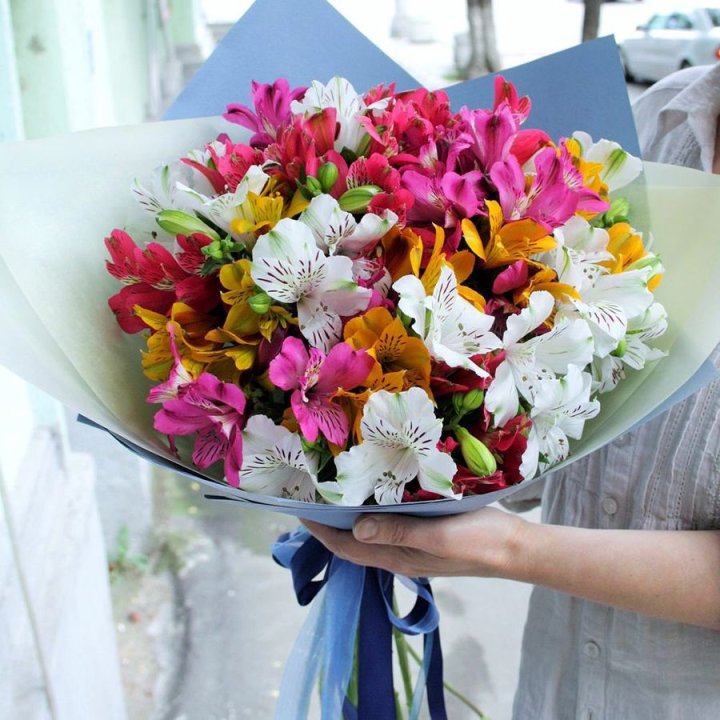 Микс альстромерий в Балашихе