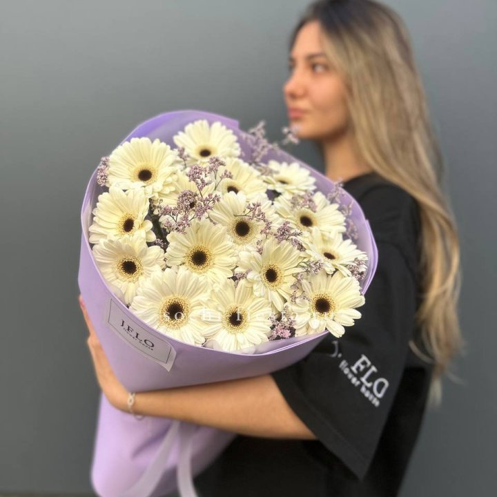 Букет голландских гербер "Лавандер" в Балашихе