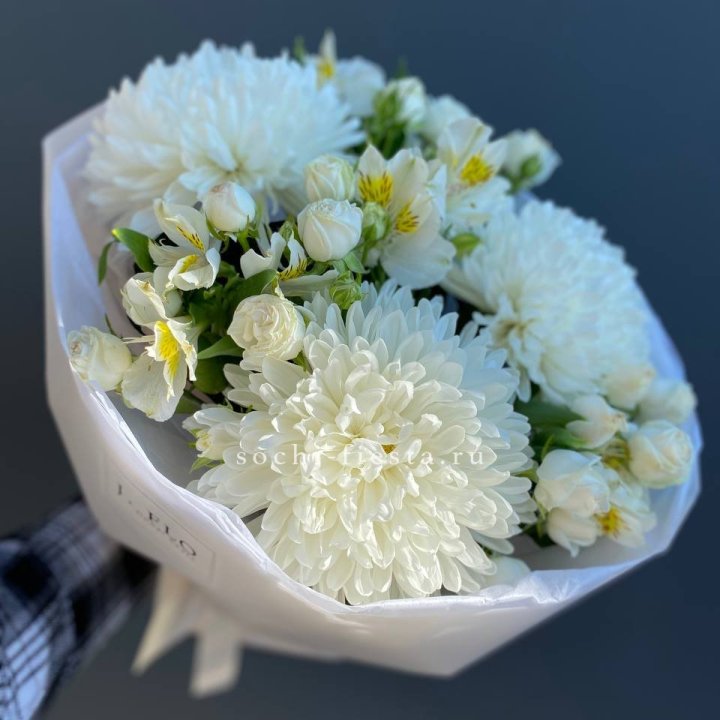 Букет из хризантем "Миранда" в Балашихе