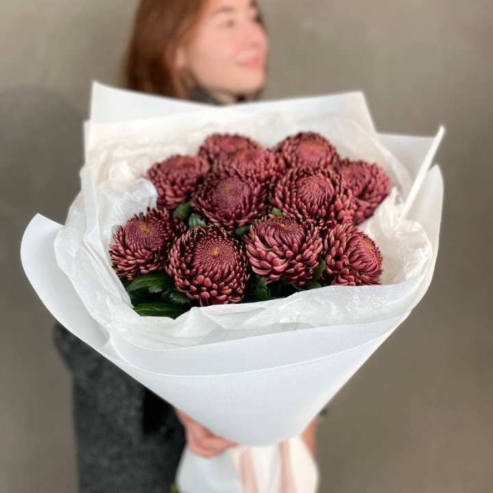 Букет хризантем "Касиопия" в Балашихе