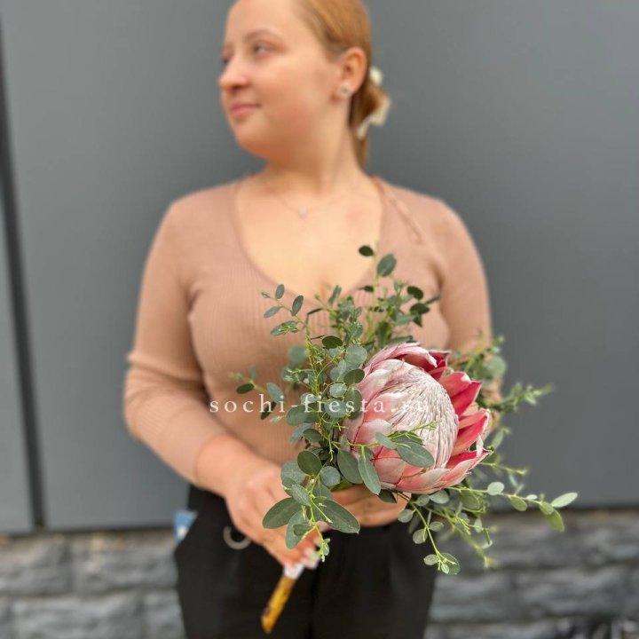 Свадебный букет "Протея" в Балашихе