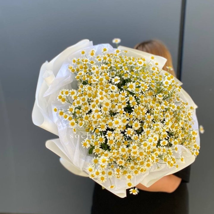 Букет ромашек "Фемели" в Балашихе