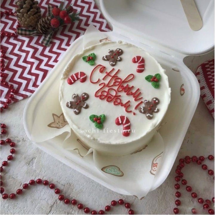 Бенто-торт "С Новым Годом!" в Балашихе