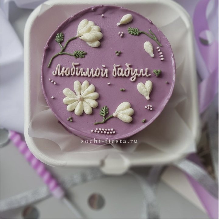 Бенто-торт "Любимой бабуле" в Балашихе