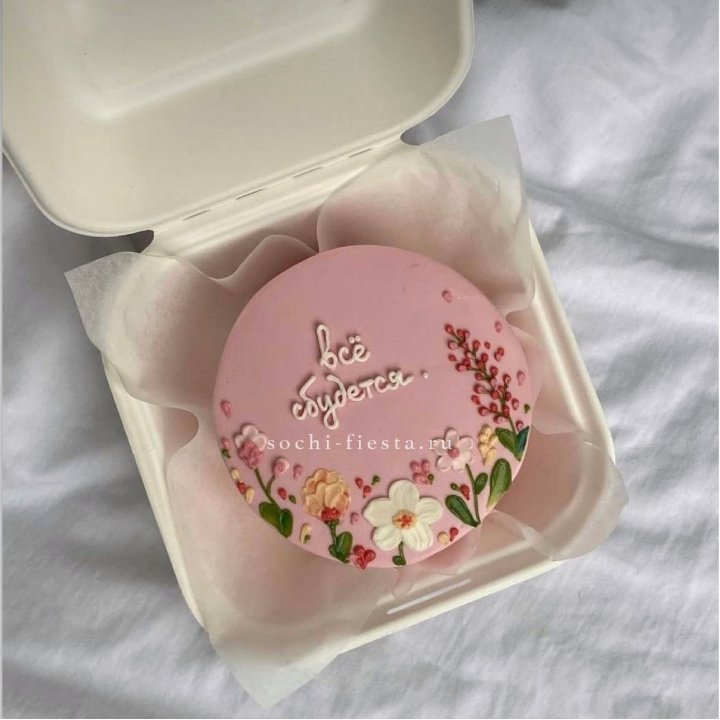 Бенто-торт "Все сбудется"  в Балашихе