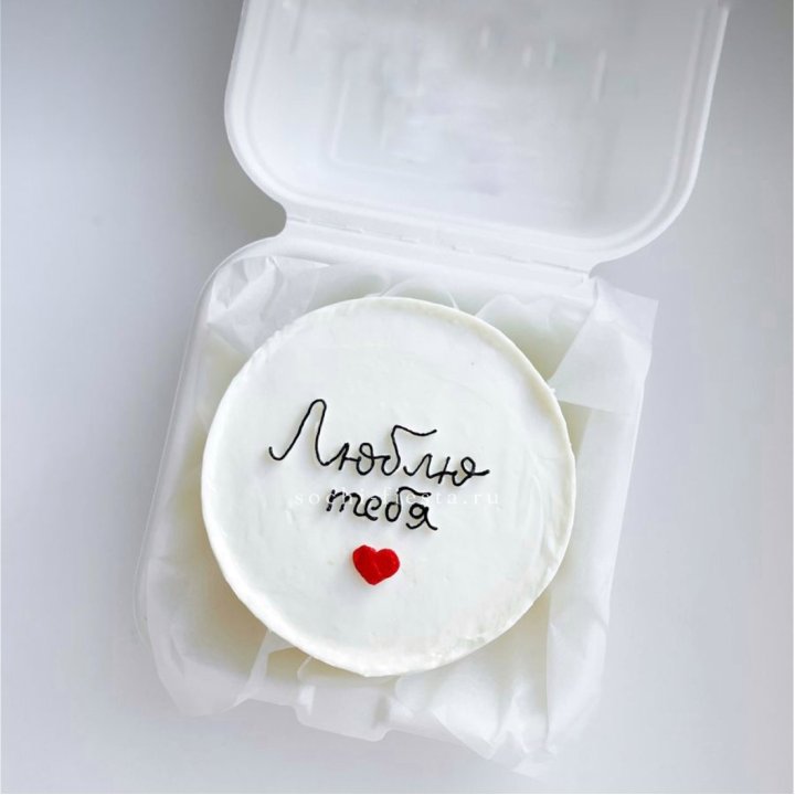 Бенто-торт "Люблю Тебя"  в Балашихе