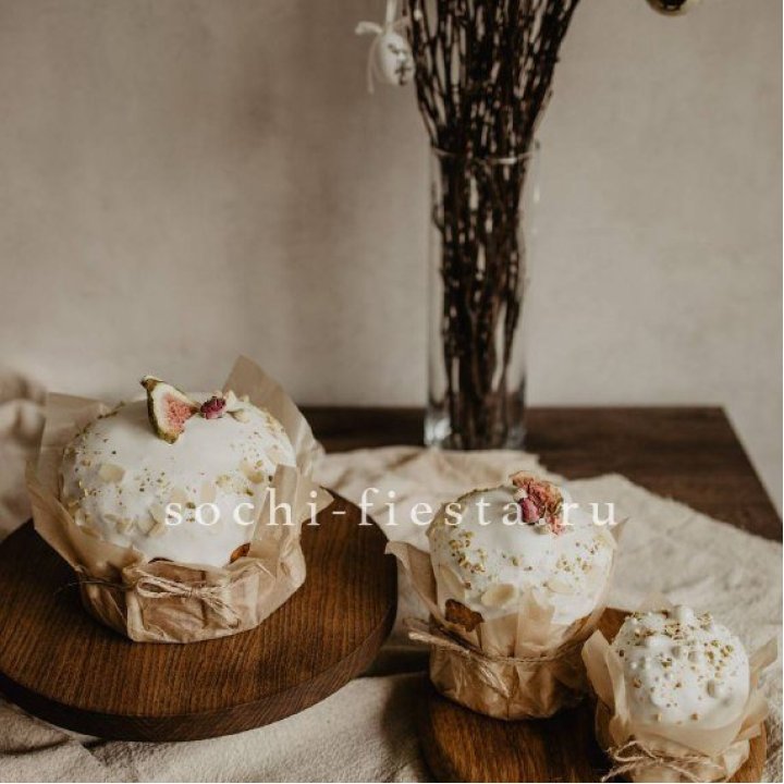 Кулич мини с изюмом в Балашихе