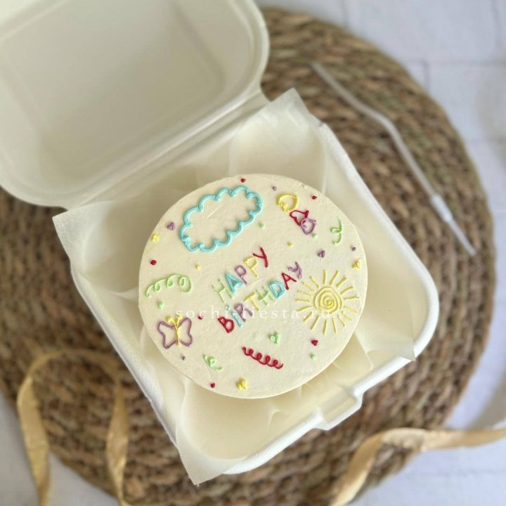 Бенто-торт "С днем рождения!"  в Балашихе