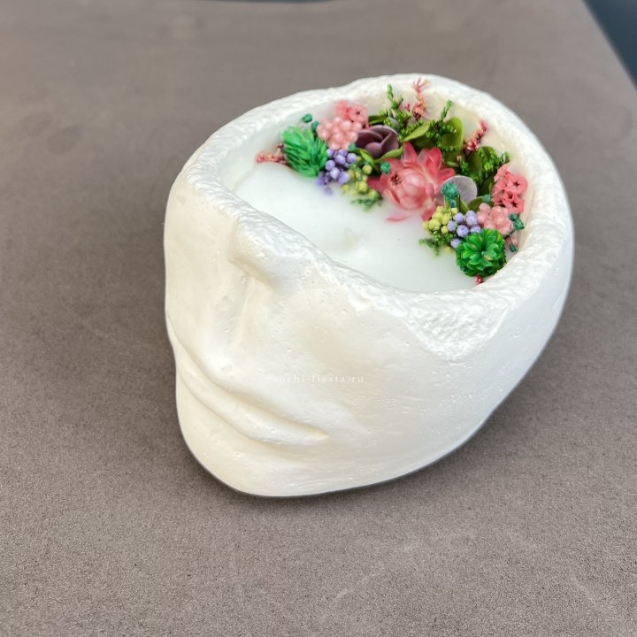 Свеча ароматическая в гипсе  в Балашихе