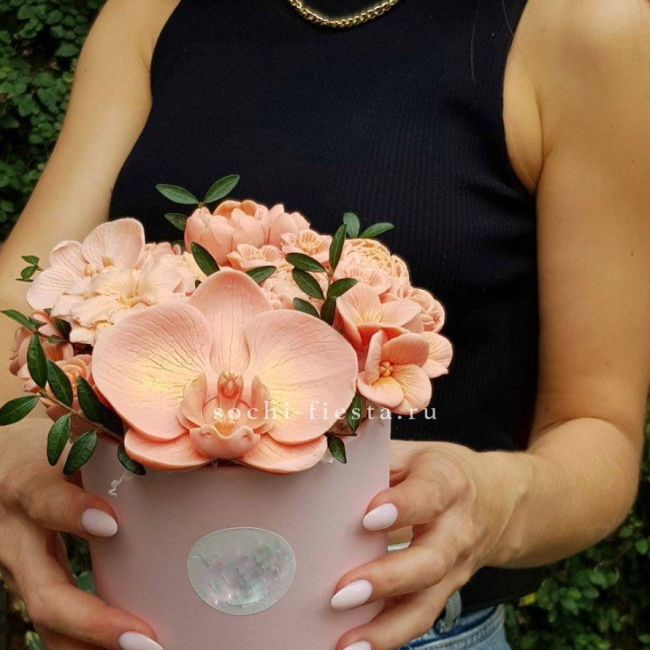 Шоколадный букет Орхидей в Балашихе