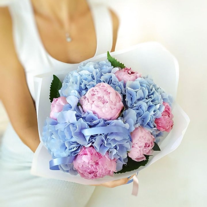 Гортензия и Пионы в Балашихе