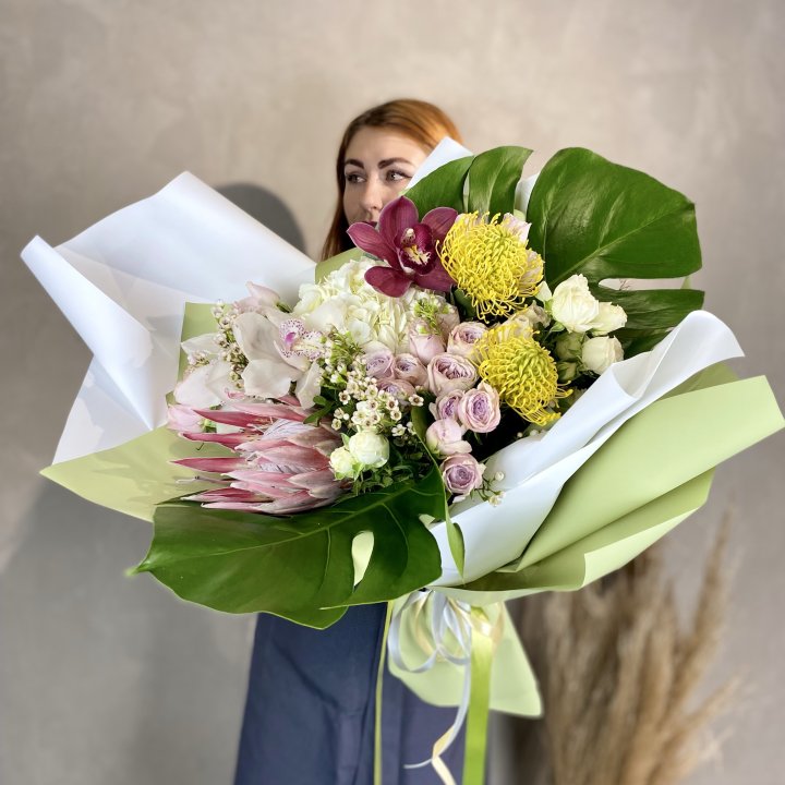 Дизайнерский букет экзотики в Балашихе