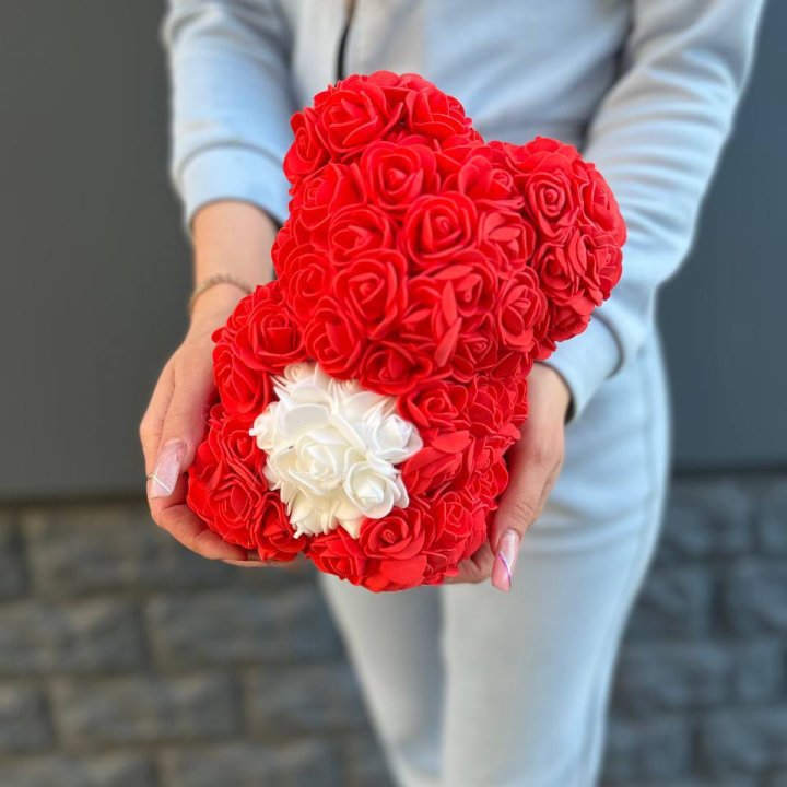 Медведь с белым сердцем в Балашихе