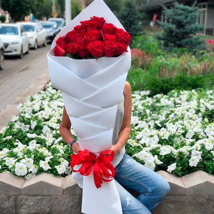 Высокие розы Кантри в Балашихе