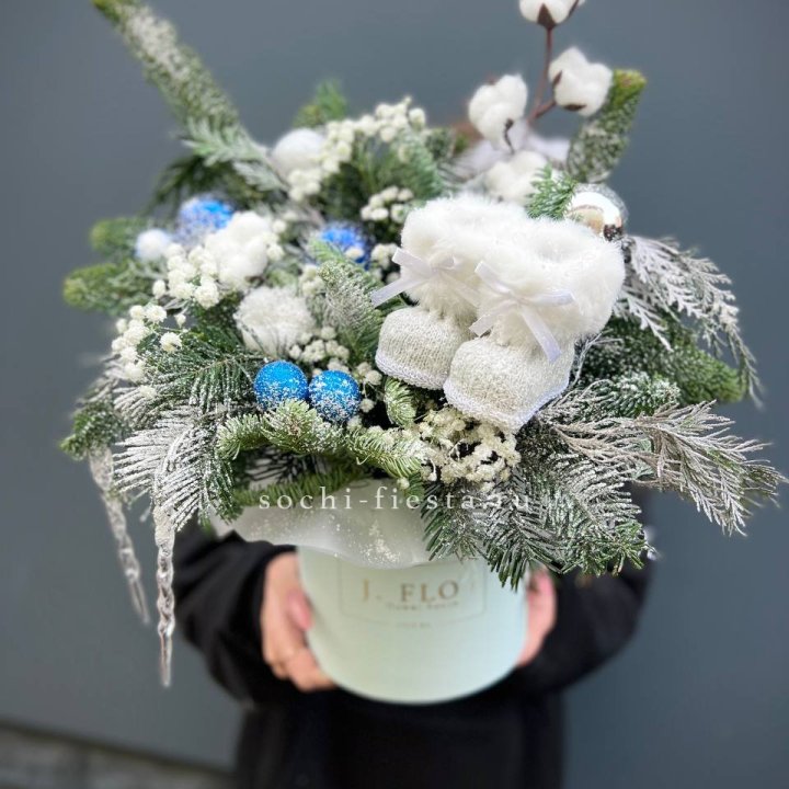 Новогодний бокс "Ботс блю" в Балашихе