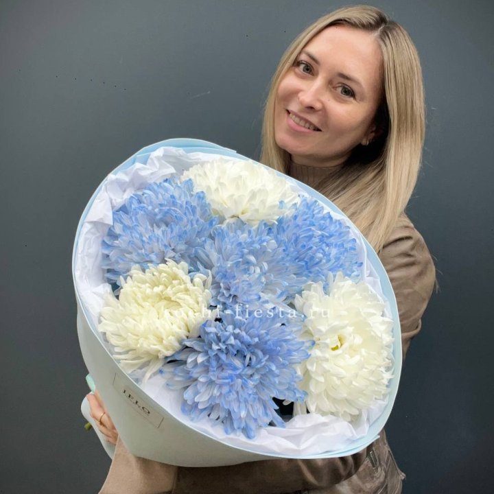 Букет из 7 хризантем  в Балашихе