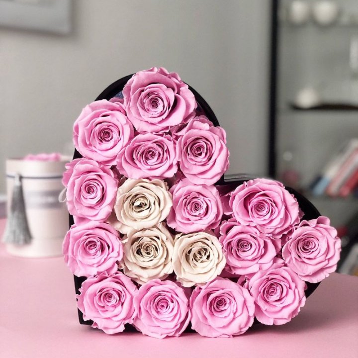 Сердце из роз в Балашихе