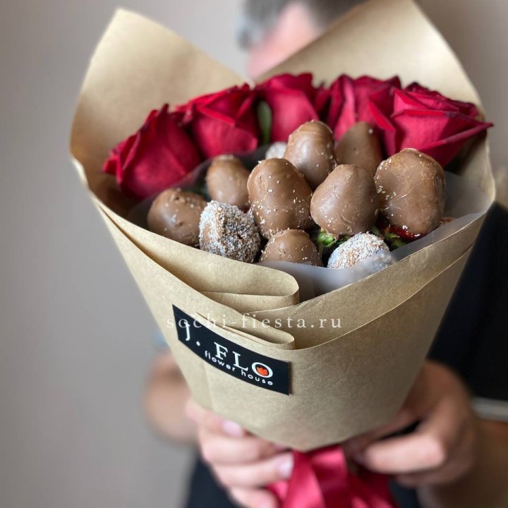 "Тандем с шоколадной клубникой" в Балашихе