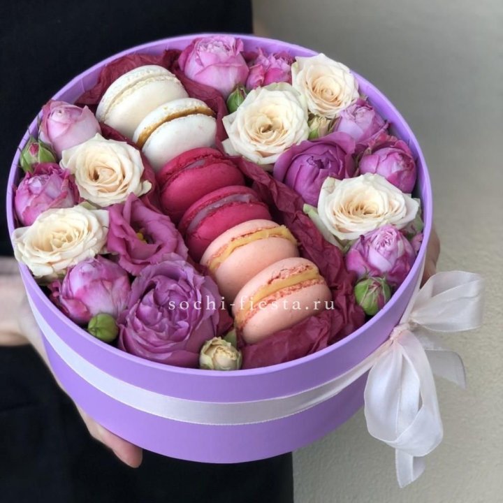 Цветочный бокс "Лаванди" в Балашихе