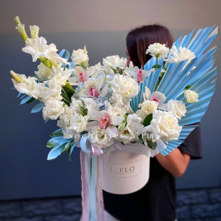 Цветочный бокс №3 в Балашихе