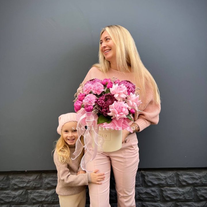 Цветочный бокс "Альба" в Балашихе