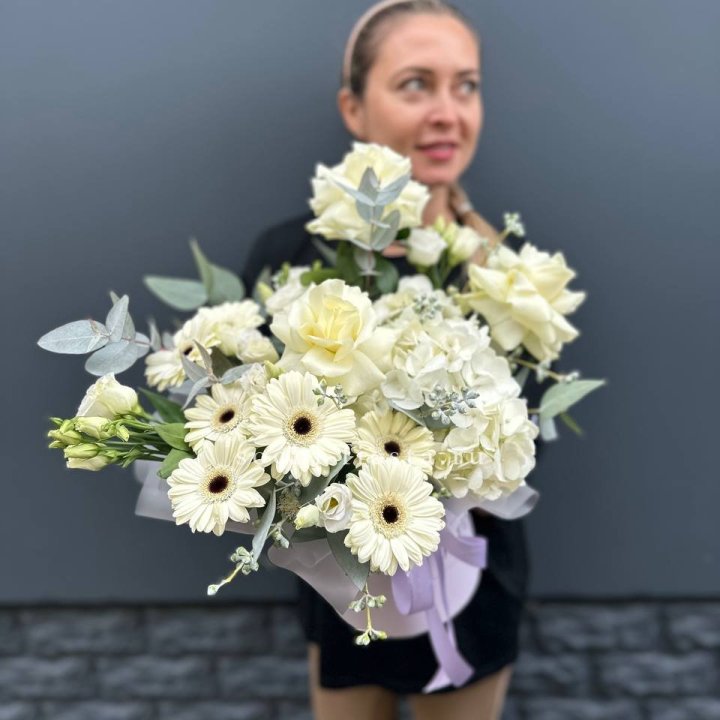 Цветочный бокс "Лавандовый сон" в Балашихе