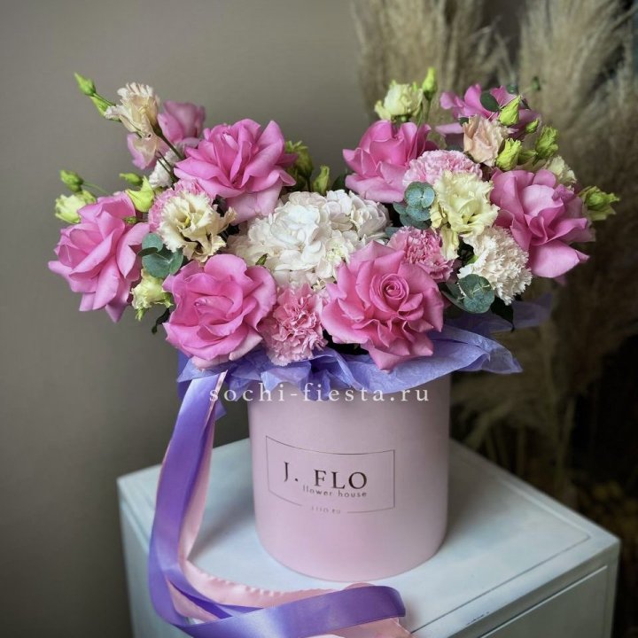 Цветочная коробка "Мишель" в Балашихе