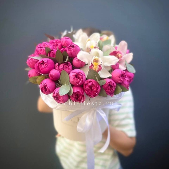 Бокс дуо мисти и орхидеи в Балашихе