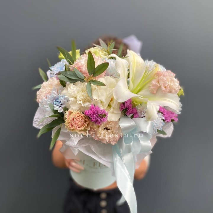 Дизайнерский цилиндр "Лилия" в Балашихе