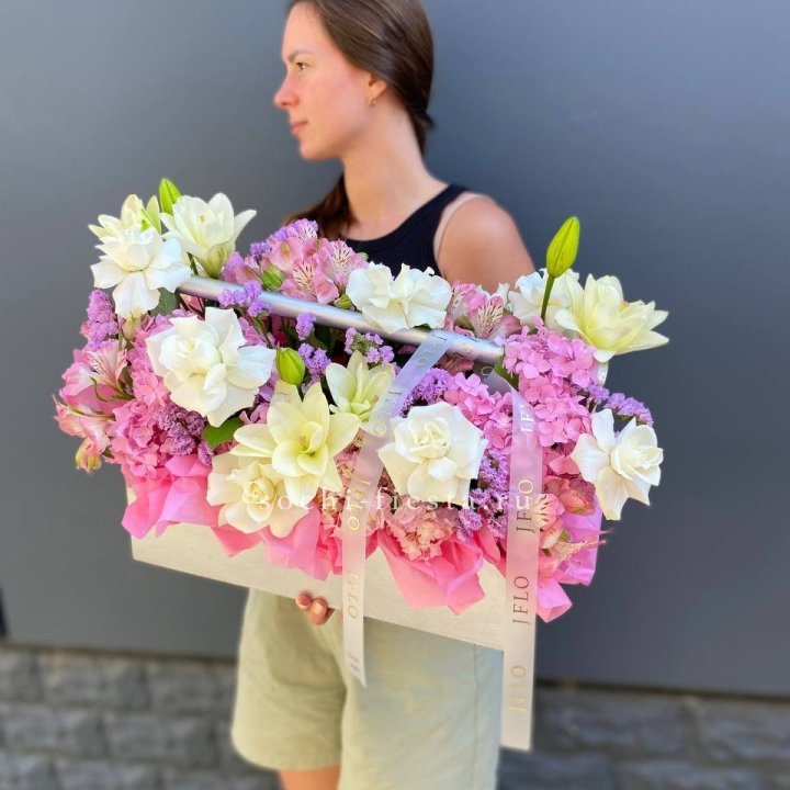 Большой бокс розовый в Балашихе