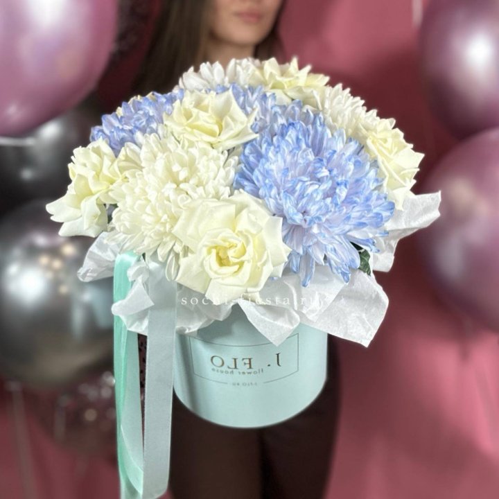 Коробка с цветами "Вольта" в Балашихе