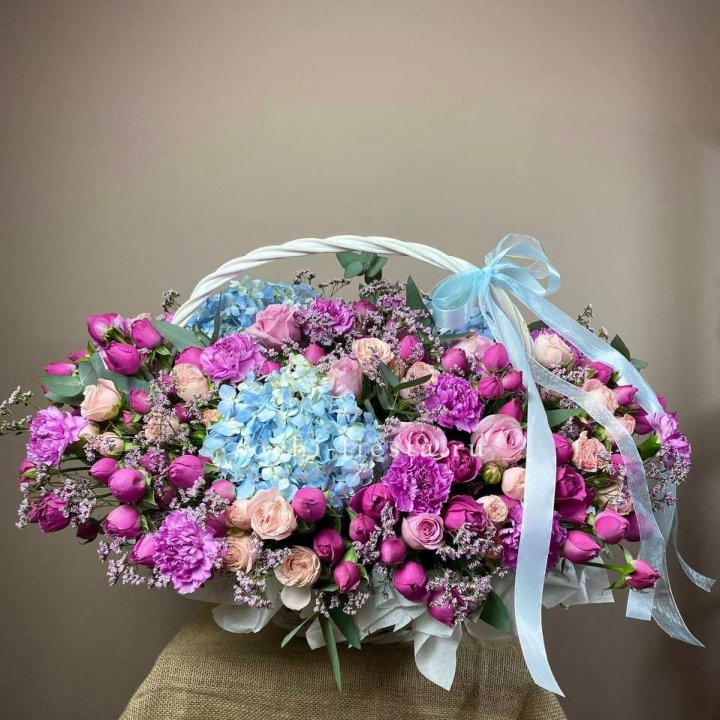 Авторская корзина "Лавандерия" в Балашихе