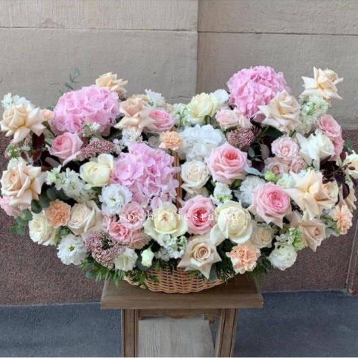 Цветочная корзина макси N2 в Балашихе