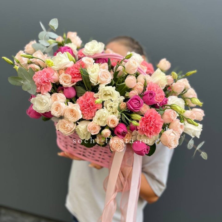 Цветочная корзина "Флоренция" в Балашихе