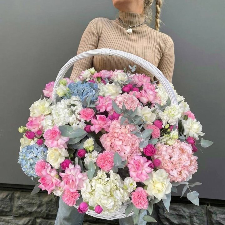 Цветочная корзина №3 в Балашихе