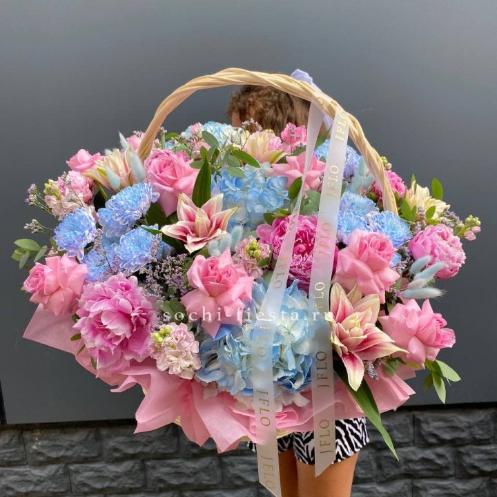 Яркая корзина "Летнее настроение" в Балашихе