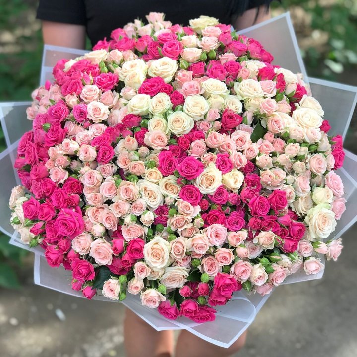 101 кустовая роза в Балашихе