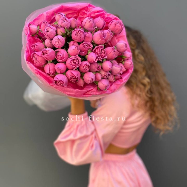 Букет из пионовидных роз  в Балашихе