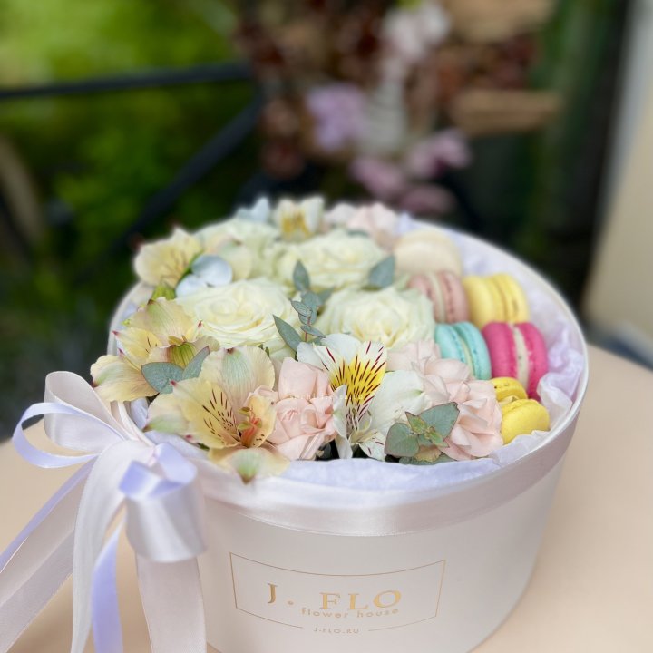 Цветочный бокс "Ника" в Балашихе