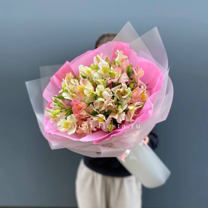 букет альстромерий "Черри" в Балашихе