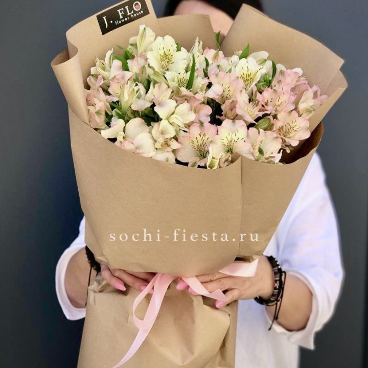 17  альстромерий в крафте в Балашихе