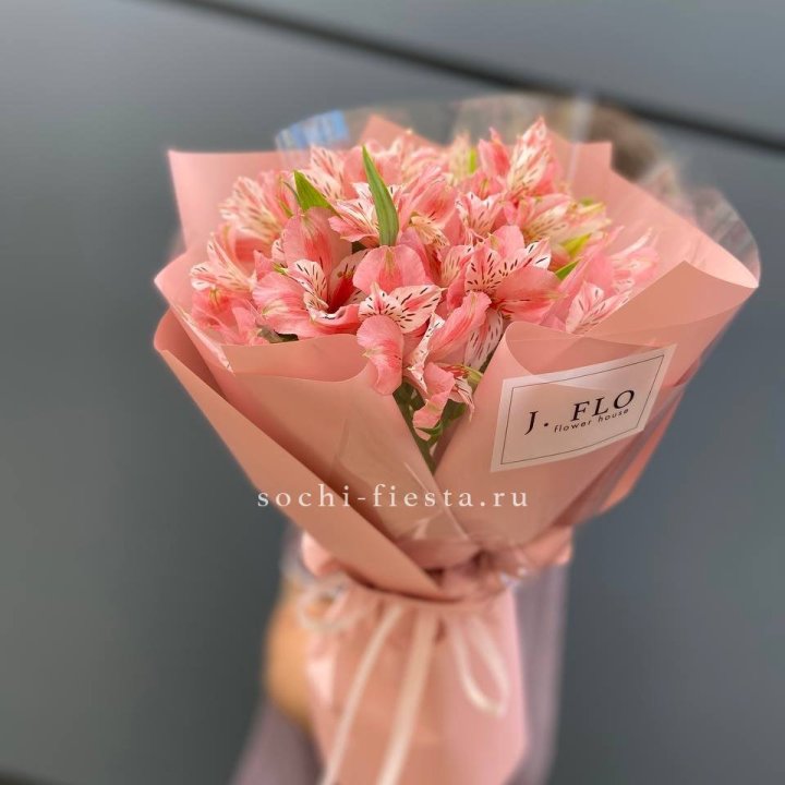 Букет альстромерий розовых в Балашихе