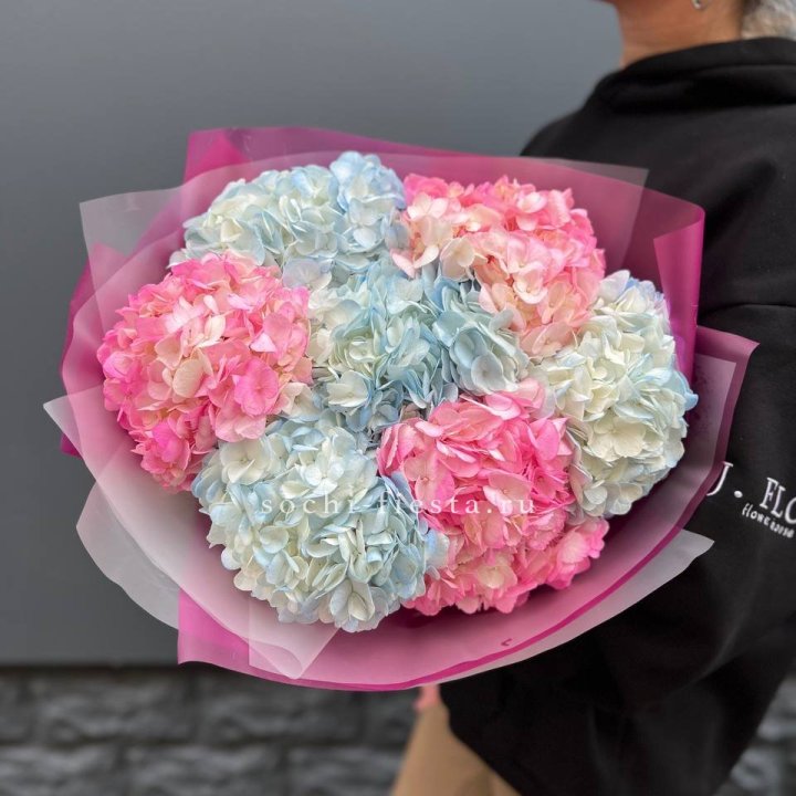 Букет гортензий "Тоника №2" в Балашихе